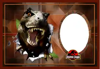 범주에서의 사진 효과 어린이용 다양한 프레임 № 150502. 프레임에 비문: jurassic Park