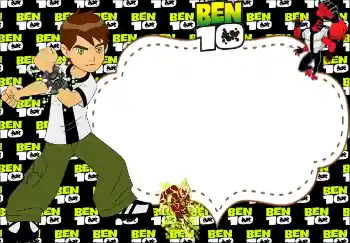 범주에서의 사진 효과 어린이용 다양한 프레임 № 159474. 프레임에 비문: Ben 10