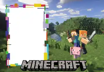 범주에서의 사진 효과 어린이용 다양한 프레임 № 166508. 프레임에 비문: Minecraft 범주에서의 사진 효과 어린이용 다양한 프레임 № 166508. 프레임에 비문: Minecraft