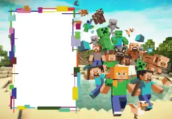 범주에서의 사진 효과 어린이용 다양한 프레임 № 166509. 프레임에 비문: Minecraft 범주에서의 사진 효과 어린이용 다양한 프레임 № 166509. 프레임에 비문: Minecraft