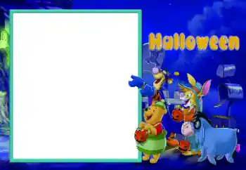 프레임에 비문: Halloween