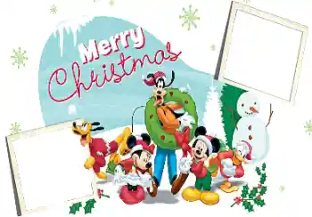 프레임에 비문: Merry Christmas