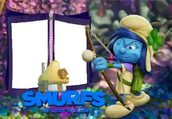 프레임에 비문: Smurfs 프레임에 비문: Smurfs