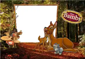 프레임에 비문: Bambi 프레임에 비문: Bambi