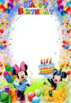 프레임에 비문: Happy Birthday! 프레임에 비문: Happy Birthday!