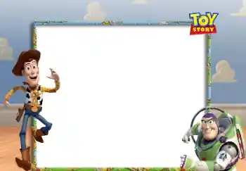 프레임에 비문: Toy story