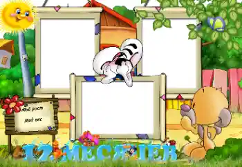 프레임에 비문: 12 개월 프레임에 비문: 12 개월