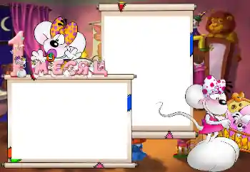 프레임에 비문: 1 개월