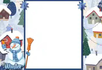 프레임에 비문: Winter