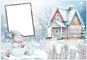 범주에서의 사진 효과 겨울 재미 № 205753