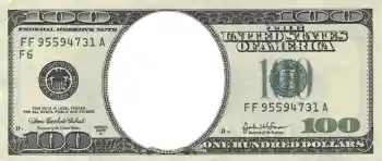 프레임에 비문: 100 долларов