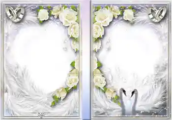 프레임에 비문: 우리 결혼식 프레임에 비문: 우리 결혼식