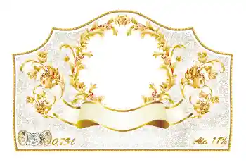 범주에서의 사진 효과 레이블 № 130356. 프레임에 비문: 샴페인 범주에서의 사진 효과 레이블 № 130356. 프레임에 비문: 샴페인
