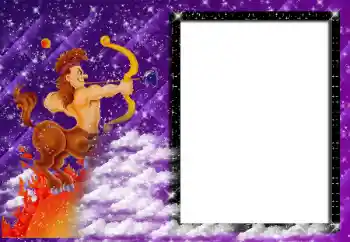 프레임에 비문: 궁수 자리