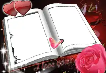 프레임에 비문: I love you 프레임에 비문: I love you