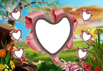 범주에서의 사진 효과 연인용 프레임 № 166395