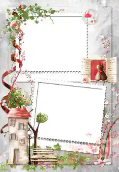 범주에서의 사진 효과 연인용 프레임 № 169336