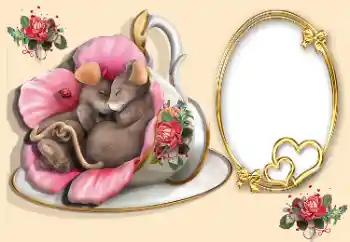 범주에서의 사진 효과 연인용 프레임 № 170567