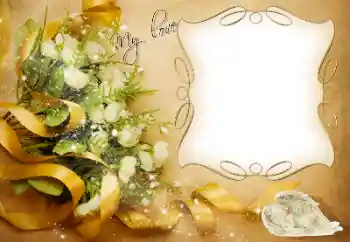 프레임에 비문: Love