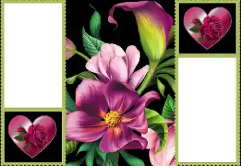 범주에서의 사진 효과 연인용 프레임 № 191665