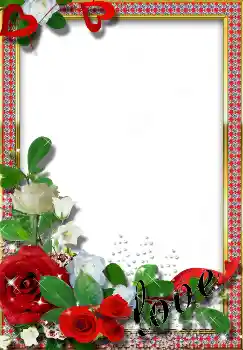 범주에서의 사진 효과 연인용 프레임 № 2245