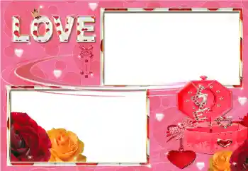 프레임에 비문: LOVE 프레임에 비문: LOVE