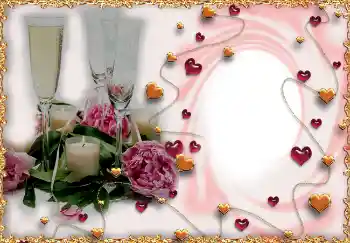 범주에서의 사진 효과 연인용 프레임 № 3954