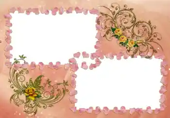 범주에서의 사진 효과 연인용 프레임 № 56604