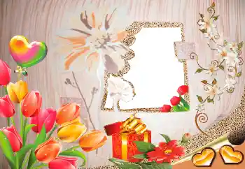 범주에서의 사진 효과 연인용 프레임 № 60461