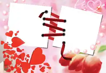 범주에서의 사진 효과 연인용 프레임 № 64049