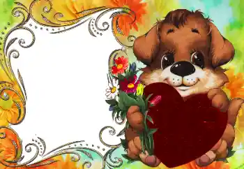 범주에서의 사진 효과 연인용 프레임 № 66980