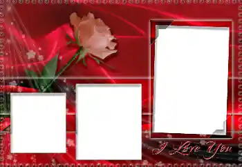 프레임에 비문: I love you