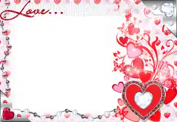 프레임에 비문: Love