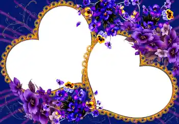 범주에서의 사진 효과 연인용 프레임 № 88109