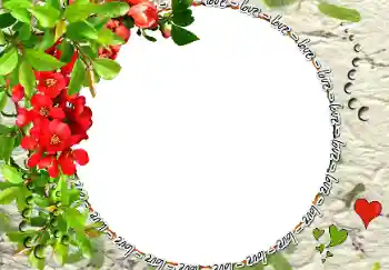 프레임에 비문: Love