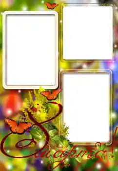 범주에서의 사진 효과 3 월 8 일 (여성날) 카드 № 180863