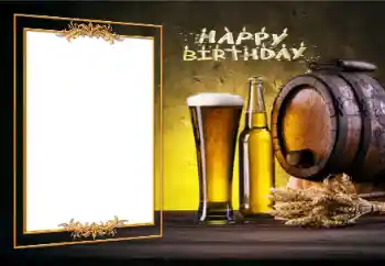 범주에서의 사진 효과 생일 카드 № 112992. 프레임에 비문: 생일 축하합니다!