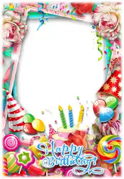 범주에서의 사진 효과 생일 카드 № 158471. 프레임에 비문: 생일 축하합니다!