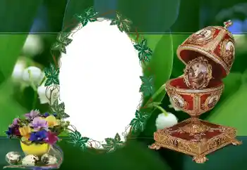 범주에서의 사진 효과 부활절 카드 № 115769