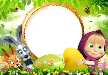 범주에서의 사진 효과 부활절 카드 № 151851