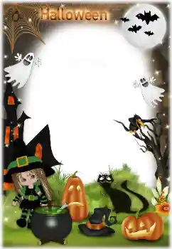 범주에서의 사진 효과 다른 휴일 № 124302. 프레임에 비문: Happy Halloween 범주에서의 사진 효과 다른 휴일 № 124302. 프레임에 비문: Happy Halloween