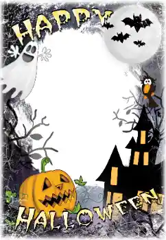 범주에서의 사진 효과 다른 휴일 № 124303. 프레임에 비문: Happy Halloween 범주에서의 사진 효과 다른 휴일 № 124303. 프레임에 비문: Happy Halloween