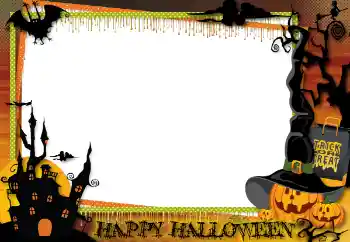 범주에서의 사진 효과 다른 휴일 № 60306. 프레임에 비문: Happy Halloween 범주에서의 사진 효과 다른 휴일 № 60306. 프레임에 비문: Happy Halloween