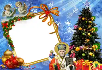 범주에서의 사진 효과 크리스마스 카드 № 105691