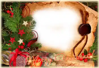 프레임에 비문: 메리 크리스마스! 프레임에 비문: 메리 크리스마스!