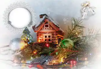 범주에서의 사진 효과 크리스마스 카드 № 144846