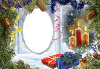 범주에서의 사진 효과 크리스마스 카드 № 162038