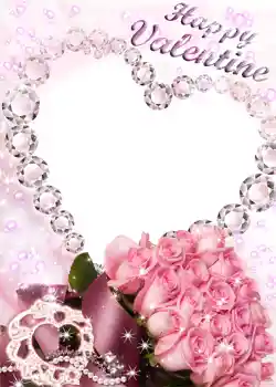 프레임에 비문: 발렌타인 데이를 축하합니다 프레임에 비문: 발렌타인 데이를 축하합니다