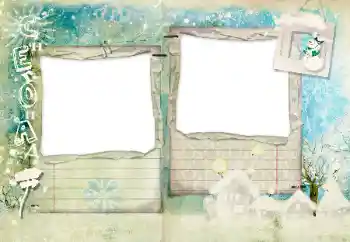 프레임에 비문: Snowfall