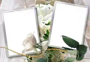 범주에서의 사진 효과 웨딩 프레임 № 38398